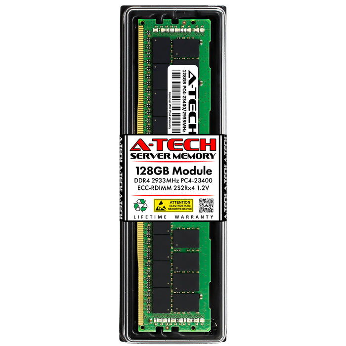 128GB 2S2Rx4 (4Rx4) DDR4-2933 PC4-23400R RDIMM ECC Registered 1.2V 288-Pin Server Memory RAM
