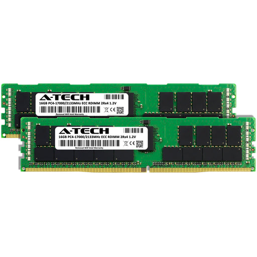 Supermicro SuperServer 1019P-WTR Memory RAM | 32GB Kit (2x16GB) 2Rx4 DDR4 2133MHz (PC4-17000) RDIMM