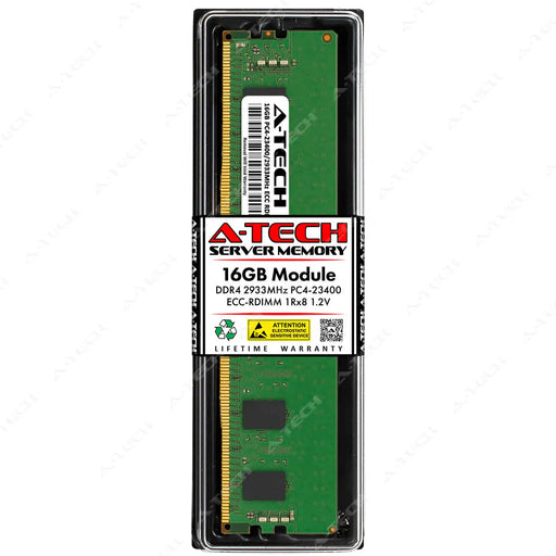 Supermicro SUPER H12SSW-NTR Memory RAM | 16GB 1Rx8 DDR4 2933MHz (PC4-23400) RDIMM