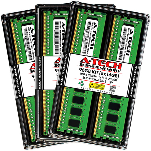 Lenovo ThinkServer RD550 (E5-2600 v3) Memory RAM | 96GB Kit (6x16GB) 2Rx8 DDR4 2933MHz (PC4-23400) RDIMM