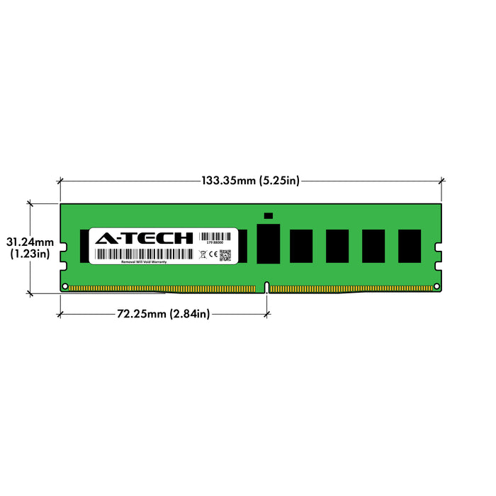 Micron MTA18ASF2G72PZ-3G2 Equivalent 16GB PC4-25600 RDIMM Memory RAM
