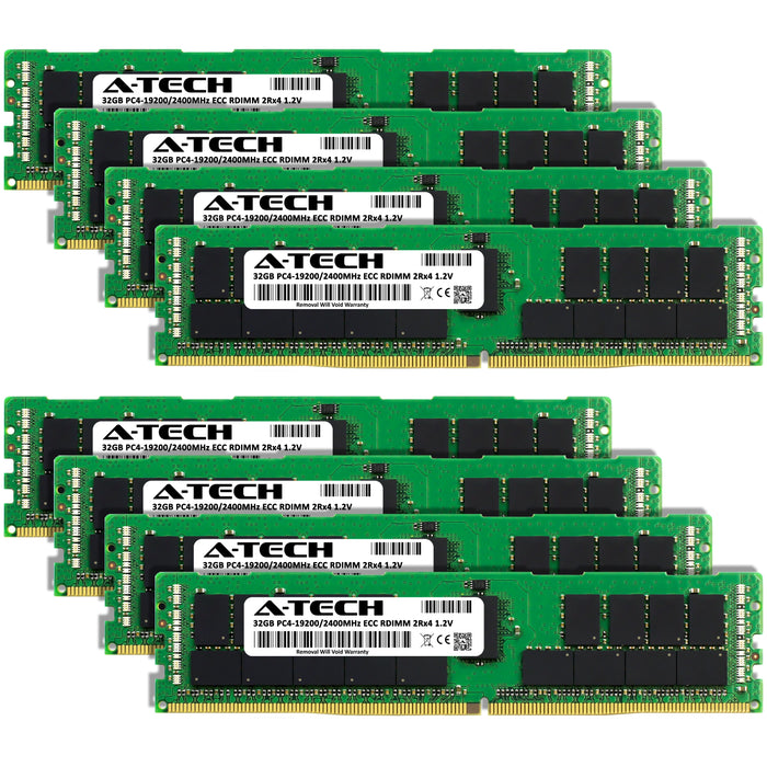 ASUS Rack Server RS520-E8-RS8 V2 Memory RAM | 256GB Kit (8x32GB) 2Rx4 DDR4 2400MHz (PC4-19200) RDIMM