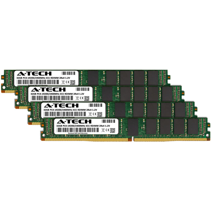 Supermicro MicroBlade 6219B-T83N Memory RAM | 128GB Kit (4x32GB) 2Rx4 DDR4 2400MHz (PC4-19200) RDIMM
