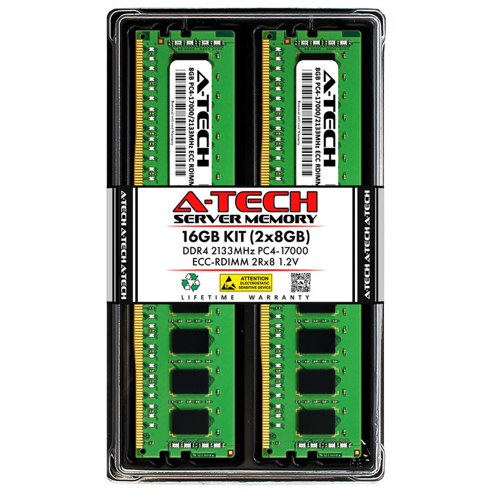 Dell PowerEdge T630 Memory RAM | 16GB Kit (2x8GB) 2Rx8 DDR4 2133MHz (PC4-17000) RDIMM