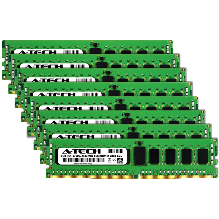 QNAP ES1686dc-2123IT-64G Memory RAM | 64GB Kit (8x8GB) 2Rx8 DDR4 2133MHz (PC4-17000) RDIMM