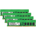 A-Tech 32GB (4x8GB) 2Rx8 PC4-19200 DDR4 2400MHz ECC UDIMM Unbuffered DIMM Dual Rank Server RAM Memory Upgrade Kit
