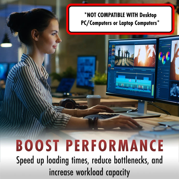 A-Tech 64GB (8x8GB) 1Rx8 PC4-23400 DDR4 2933MHz ECC UDIMM Unbuffered DIMM Single Rank Server RAM Memory Upgrade Kit