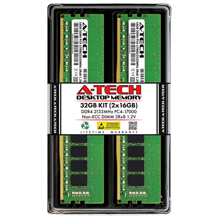 ASUS ROG Strix B250G Gaming Memory RAM | 32GB Kit (2x16GB) 2Rx8 DDR4 2133MHz (PC4-17000) Non-ECC DIMM