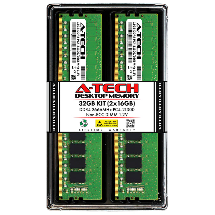 HP ProDesk 600 G4 SFF Memory RAM | 32GB Kit (2x16GB)  DDR4 2666MHz (PC4-21300) Non-ECC DIMM
