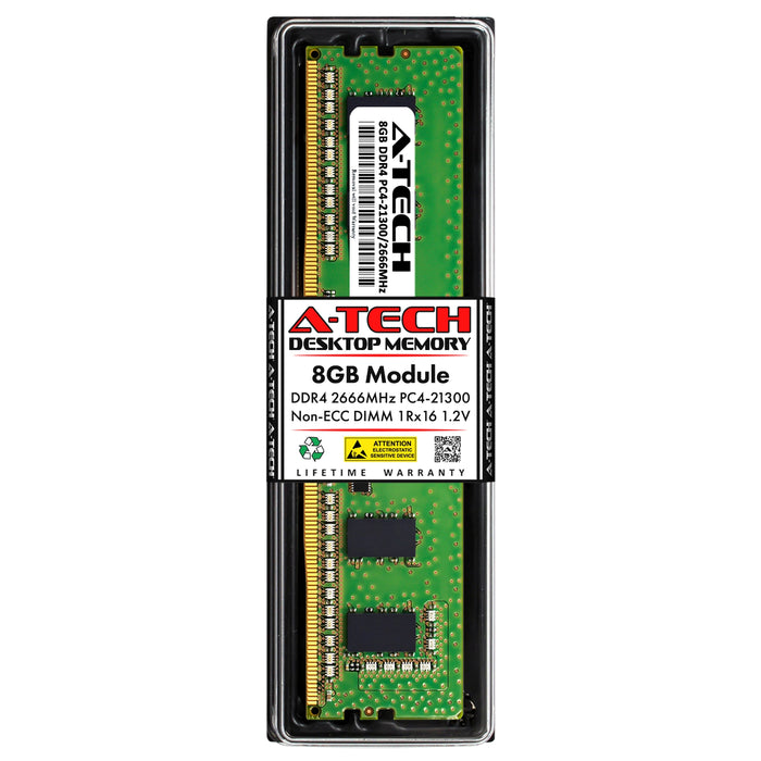 Kingston KVR26N19S6/8 Equivalent 8GB PC4-2666 DIMM Memory RAM
