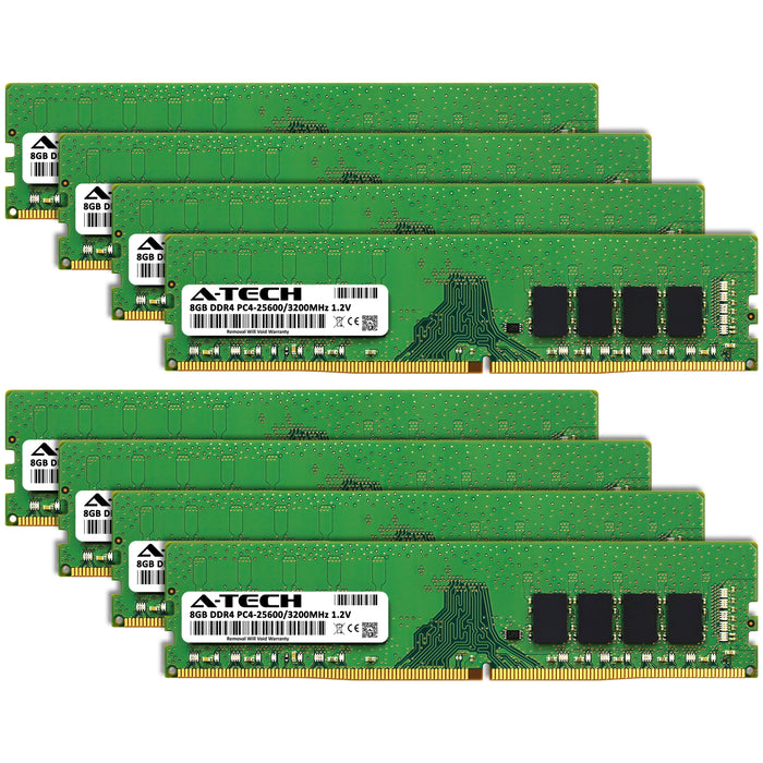 ASUS ROG Strix TRX40-E Gaming Memory RAM | 64GB Kit (8x8GB)  DDR4 3200MHz (PC4-25600) Non-ECC DIMM