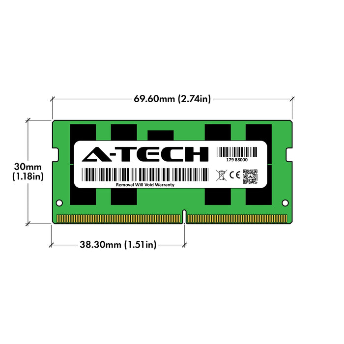 Hynix HMA82GS7CJR8N-UH Equivalent 16GB PC4-2400 ECC SODIMM Memory RAM