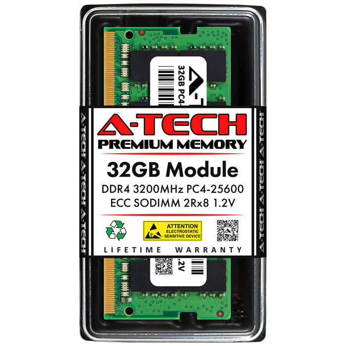 Samsung M474A4G43AB1-CWE Equivalent 32GB PC4-3200 ECC SODIMM Memory RAM