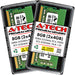 A-Tech 8GB (2x4GB) 1Rx8 PC4-17000 DDR4 2133MHz ECC SODIMM Single Rank Microserver RAM Memory Upgrade Kit