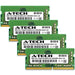 A-Tech 32GB (4x8GB) 1Rx8 PC4-17000 DDR4 2133MHz ECC SODIMM Single Rank Microserver RAM Memory Upgrade Kit