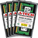 A-Tech 32GB (4x8GB) 2Rx8 PC4-19200 DDR4 2400MHz ECC SODIMM Dual Rank Microserver RAM Memory Upgrade Kit