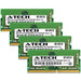 A-Tech 32GB (4x 8GB) 1Rx8 PC4-21300 DDR4 2666 MHz ECC SODIMM Single Rank Microserver RAM Memory Upgrade Kit