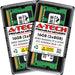 A-Tech 16GB (2x8GB) 2Rx8 PC4-21300 DDR4 2666MHz ECC SODIMM Dual Rank Microserver RAM Memory Upgrade Kit