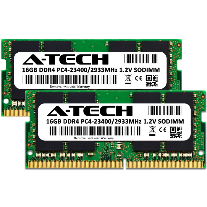A-Tech 32GB Kit (2x16GB) DDR4 2933MHz (PC4-23400) SODIMM Laptop Memory RAM