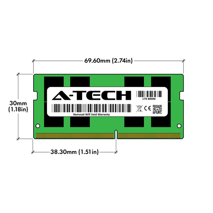 Micron MTA16ATF1G64HZ-2G1 Equivalent 8GB PC4-17000 SODIMM Memory RAM