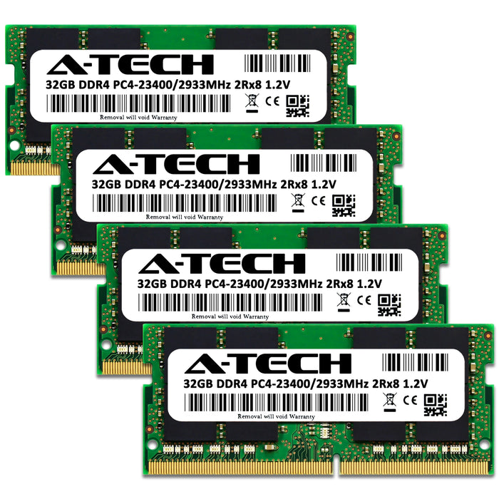 Lenovo ThinkPad P15 Gen 1 Memory RAM | 128GB Kit (4x32GB)  DDR4 2933MHz (PC4-23400) SODIMM