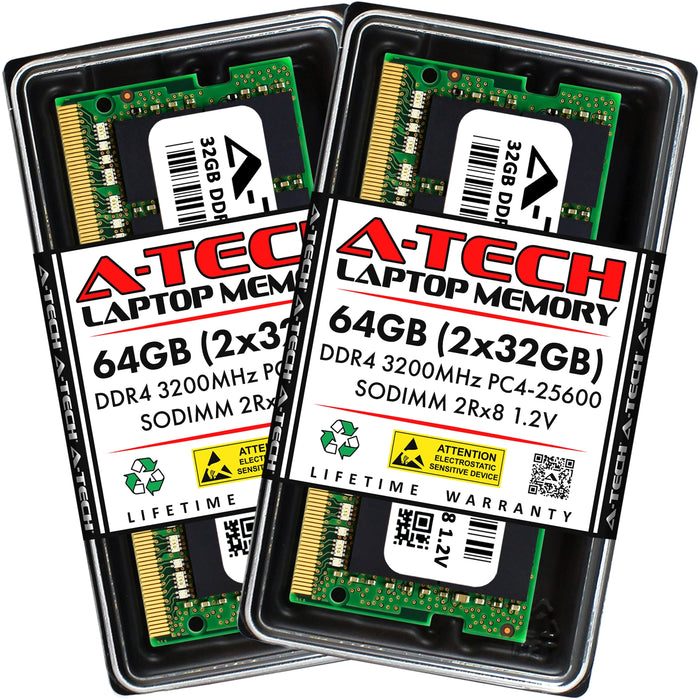 Dell Inspiron 24 5421 AIO Memory RAM | 64GB Kit (2x32GB) 2Rx8 DDR4 3200MHz (PC4-25600) SODIMM