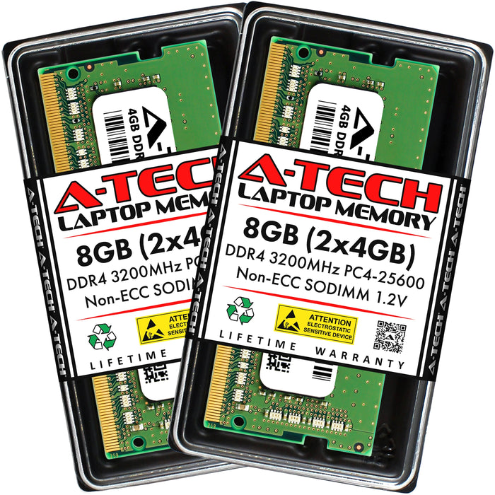 HP 17-cn3077nr Memory RAM | 8GB Kit (2x4GB)  DDR4 3200MHz (PC4-25600) SODIMM