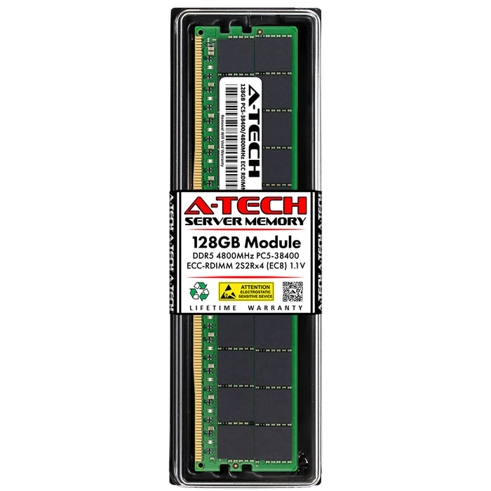 Supermicro SuperServer 521E-E1CR24H-G1 Memory RAM | 128GB 4Rx4 DDR5 4800MHz (PC5-38400) EC8 RDIMM
