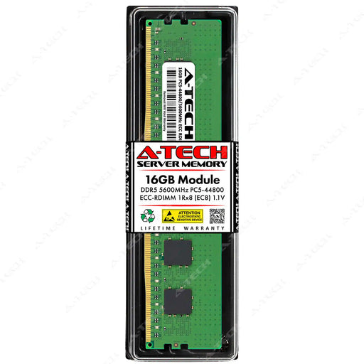 Kingston KSM56R46BS8PMI-16HAI Equivalent 16GB PC5-44800 RDIMM Memory RAM