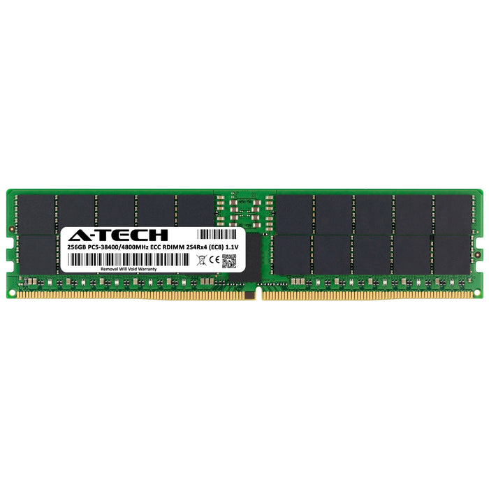 Supermicro SuperServer 621BT-HNC8R Memory RAM | 256GB 2S4Rx4 DDR5 4800MHz (PC5-38400) EC8 RDIMM