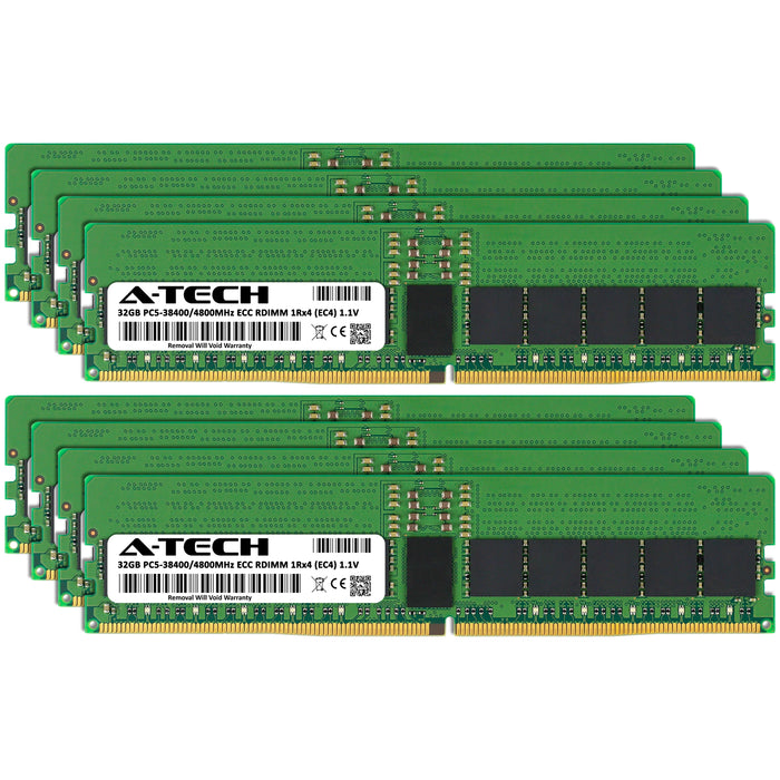 Supermicro SuperServer 111C-NR Memory RAM | 256GB Kit (8x32GB) 1Rx4 DDR5 4800MHz (PC5-38400) EC4 RDIMM