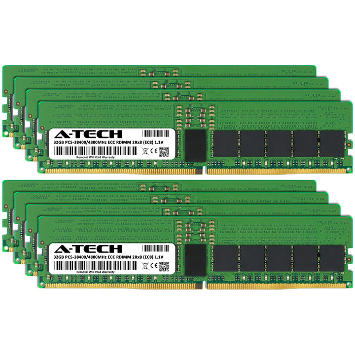 Tyan FT65T-B7130 Memory RAM | 256GB Kit (8x32GB) 2Rx8 DDR5 4800MHz (PC5-38400) EC8 RDIMM