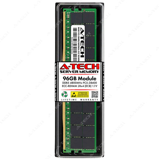 Supermicro SUPER X14DBM-SP Memory RAM | 96GB 2Rx4 DDR5 4800MHz (PC5-38400) EC8 RDIMM