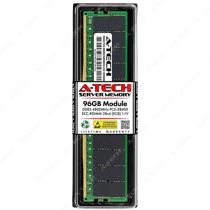 Supermicro SuperServer 112B-WR Memory RAM | 96GB 2Rx4 DDR5 4800MHz (PC5-38400) EC8 RDIMM