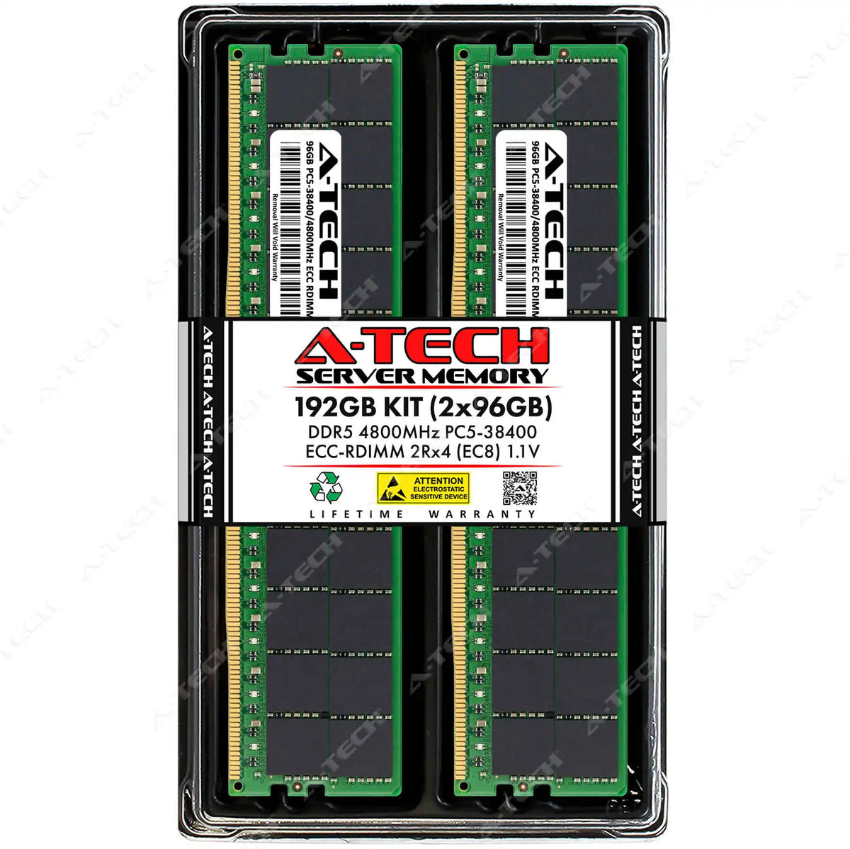Supermicro SUPER X14DBM-AP Memory RAM | 192GB Kit (2x96GB) 2Rx4 DDR5 4