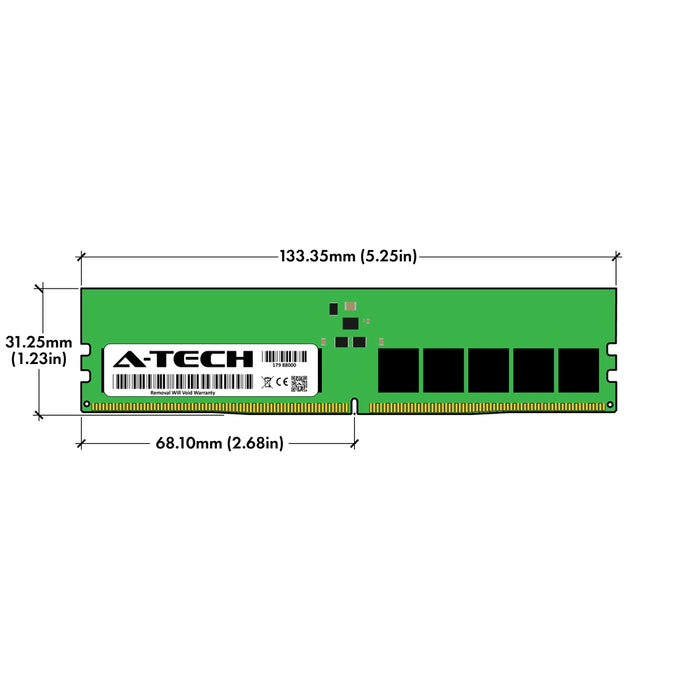Kingston KTH-PL548E-16G Equivalent 16GB PC5-38400 ECC UDIMM Memory RAM