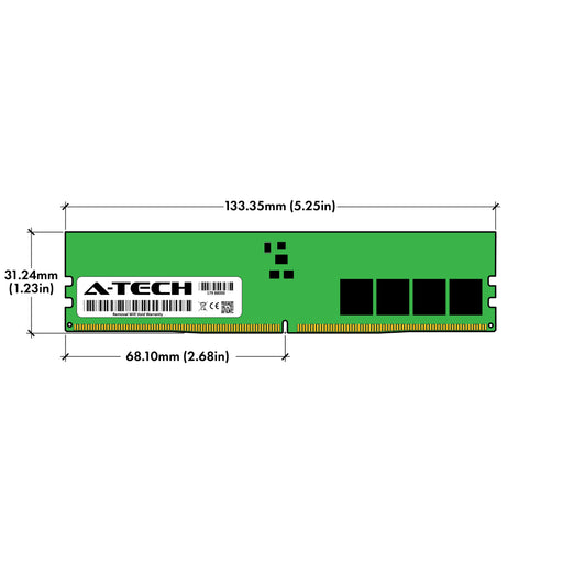 Crucial CT2K64G56C46U5 Equivalent 64GB PC5-44800 DIMM Memory RAM