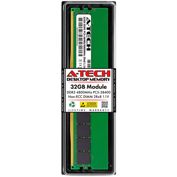 Micron MTC16C2085S1UC48B Equivalent 32GB PC5-38400 DIMM Memory RAM