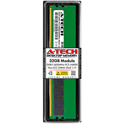 Crucial CT2K32G56C46U5 Equivalent 32GB PC5-44800 DIMM Memory RAM
