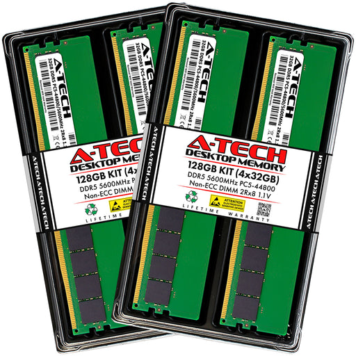 ASUS ROG Strix X670E-F Gaming WiFi Memory RAM | 128GB Kit (4x32GB) 2Rx8 DDR5 5600MHz (PC5-44800) Non-ECC DIMM