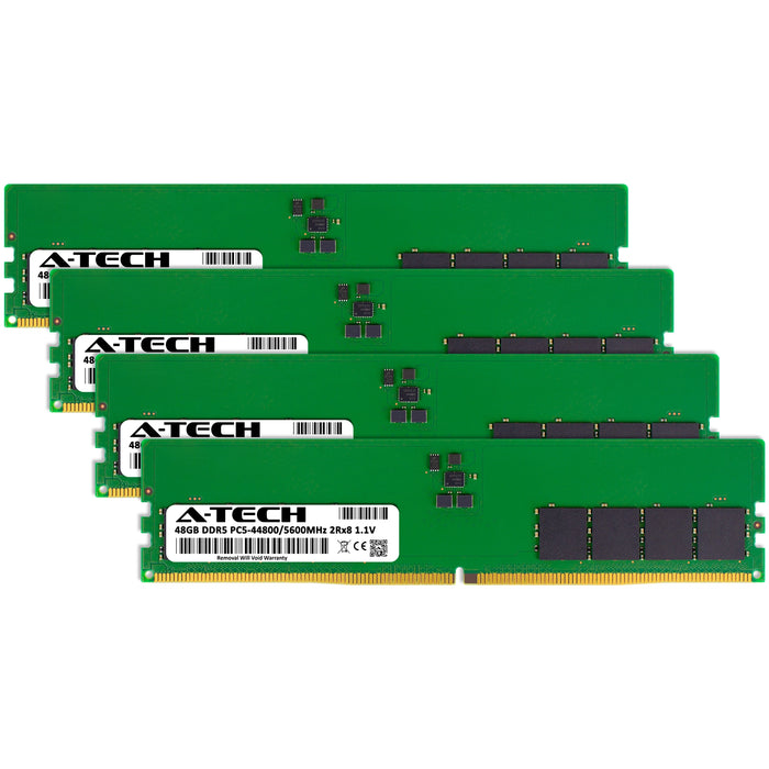 ASUS ExpertCenter D7 Mini Tower D701MER Memory RAM | 192GB Kit (4x48GB) 2Rx8 DDR5 5600MHz (PC5-44800) Non-ECC DIMM