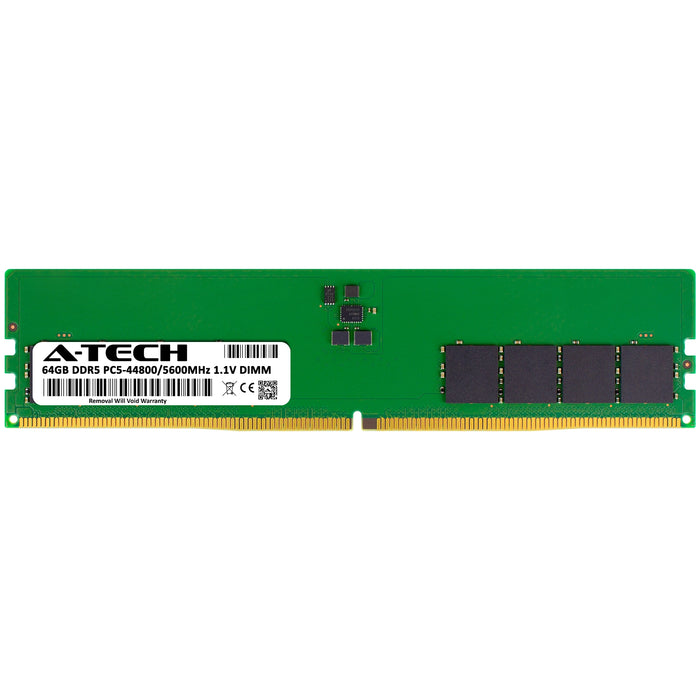 Crucial CP64G56C46U5 Equivalent 64GB PC5-44800 DIMM Memory RAM
