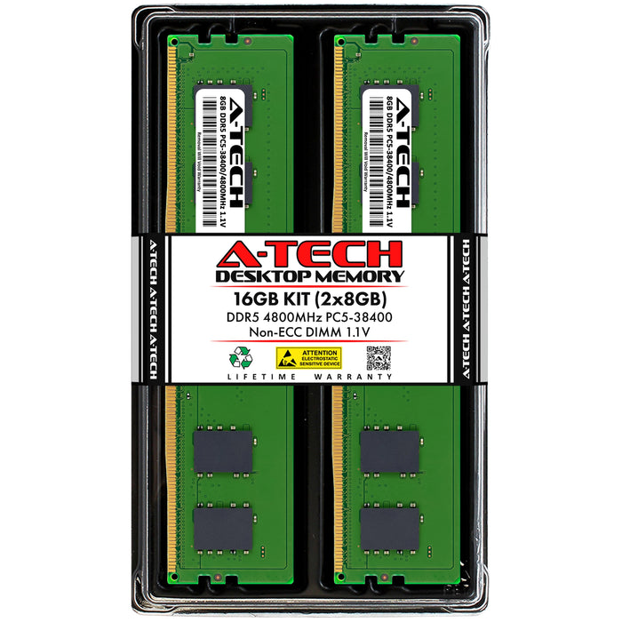 Acer Predator Orion PO5-640-UR11 Memory RAM | 16GB Kit (2x8GB)  DDR5 4800MHz (PC5-38400) Non-ECC DIMM