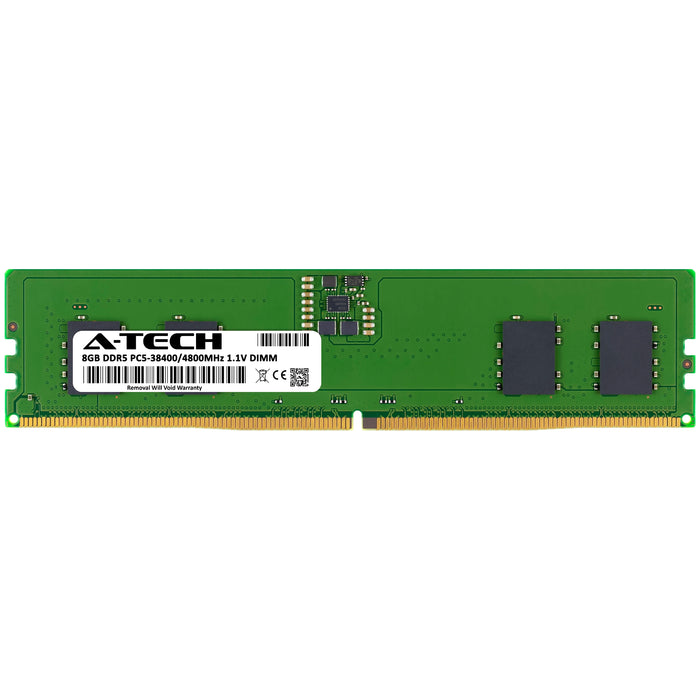 A-Tech 8GB (1x8GB) DDR5 4800MHz (PC5-38400) DIMM Desktop PC Memory RAM