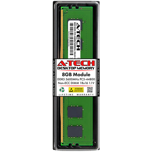 Crucial CT2K8G56C46U5 Equivalent 8GB PC5-44800 DIMM Memory RAM
