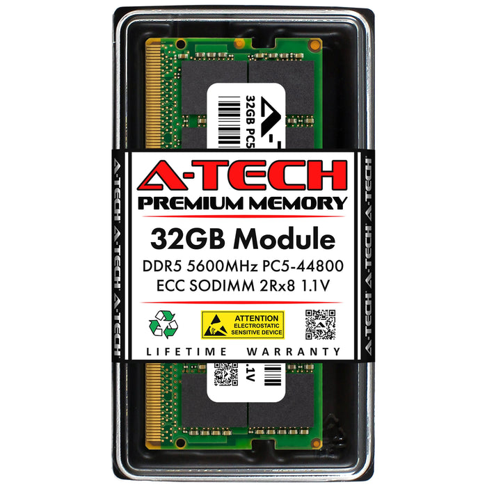 Hynix HMCG88AGBAA092N Equivalent 32GB PC5-44800 ECC SODIMM Memory RAM