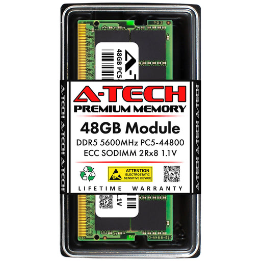 HP/HPE P06310-3X1 Equivalent 48GB PC5-44800 ECC SODIMM Memory RAM