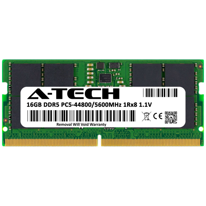 Crucial CT16G56C46S5 Equivalent 16GB PC5-44800 SODIMM Memory RAM