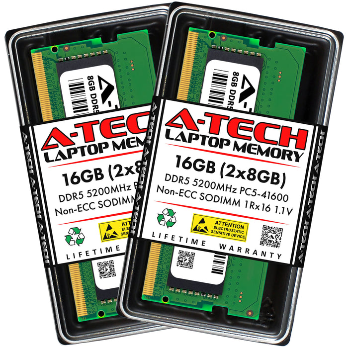 ASUS V400 AiO V440VA Memory RAM | 16GB Kit (2x8GB) 1Rx16 DDR5 5200MHz (PC5-41600) SODIMM