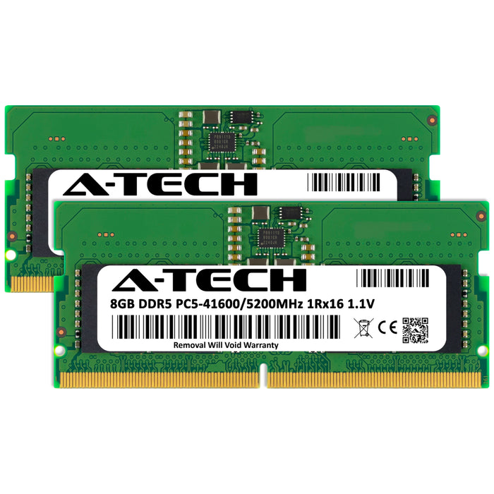 Acer TravelMate P2 15 TMP215-55 Memory RAM | 16GB Kit (2x8GB) 1Rx16 DDR5 5200MHz (PC5-41600) SODIMM